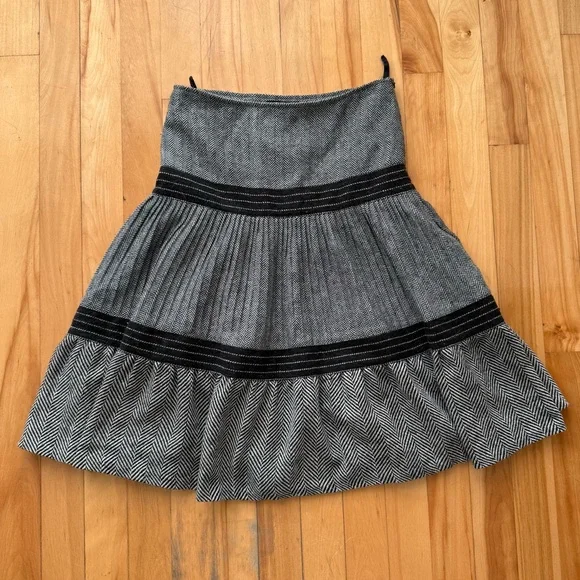 Vintage wool le château skirt - Picture 1 of 4